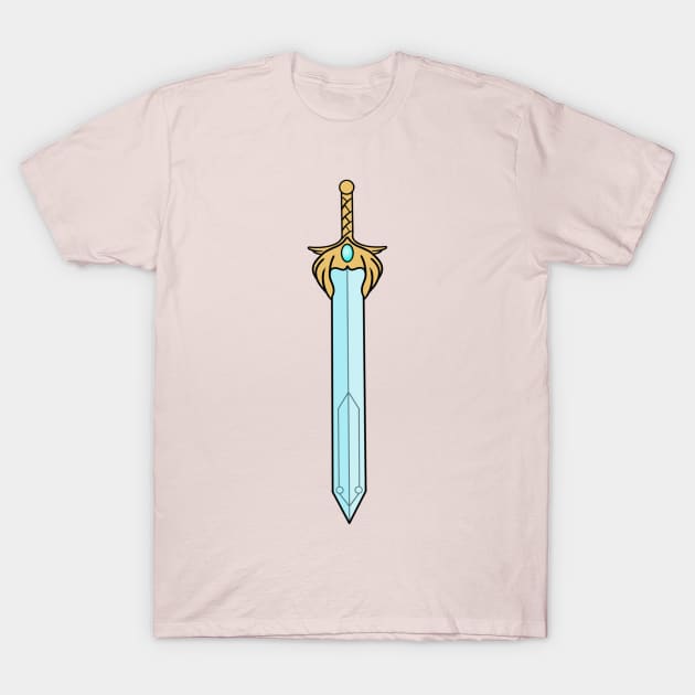 Sword of Power T-Shirt by maplefoot